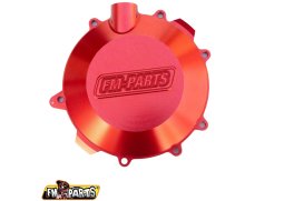 FM-PARTS víko spojky CNC vystužený hliník KTM/HUSQVARNA/GAS GAS 250/300 '17-22 - červené KTM EXC 250 rok 17-23