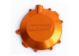 FM-PARTS víko spojky CNC vystužený hliník KTM/HUSQVARNA/GAS GAS 250/300 '17-22 - oranžové HUSQVARNA TE 250 rok 17-23