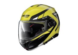 Moto helma Nolan N100-5 Plus Milestone N-Com Led Yellow 55