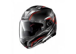 Moto helma Nolan N100-5 Balteus N-Com Flat Black 42