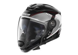 Moto helma Nolan N70-2 GT Lakota N-Com Metal Black 37