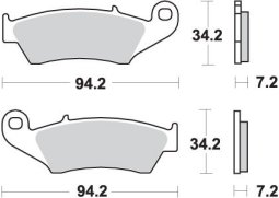 SBS brzdové destičky KH185 / KH389 OFF-ROAD
sintrované

 






