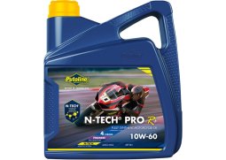 PUTOLINE motorový olej 10W60 4T 100% SYNTETICKÝ N-TECH® PRO R+ 4L