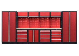 Kvalitní PROFI RED dílenský nábytek - 4535 x 2000 x 495 mm - RTGS1300A2