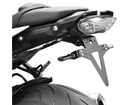 Držák SPZ YAMAHA MT-10/SP 16-18, nastavitelný, černý, s držákem odrazky
