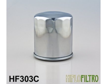 Olejový filtr Hiflo HF303C stříbrný filtr pro motorku BIMOTA YB 11 1000 rok 97-01