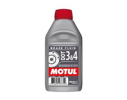 MOTUL DOT 3&4 Brake Fluid 0, 5L, brzdová kapalina HONDA CB 450 rok 86-88
