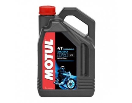 MOTUL 3000 4T 20W50 4 litry, olej pro motorky YAMAHA SZR 660 rok 96-05