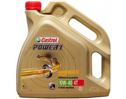 Castrol Power 1 4T 10W40 4 litry, olej pro motorky