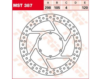 TRW MST387 brzdový kotouč, přední BMW F 650 ST rok 97-99