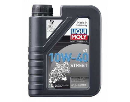 LIQUI MOLY Motorbike 4T 10W40 Street - polosyntetický motorový olej 1 l