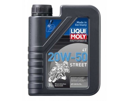 LIQUI MOLY Motorbike 4T 20W50 Street - minerální motorový olej 1 l