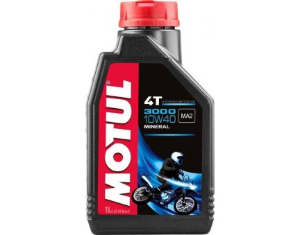 MOTUL 3000 4T 10W40 1 litr, minerální olej pro motorky SUZUKI Suzuki DR 650 R rok 90-96