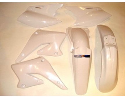 RACETECH kompletní plasty SUZUKI RMZ 250 10-12, barva bílá (SU413E041)