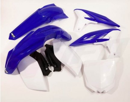 UFO kompletní plasty YAMAHA YZF 250 11-12, barva OEM (modrá/bílá)