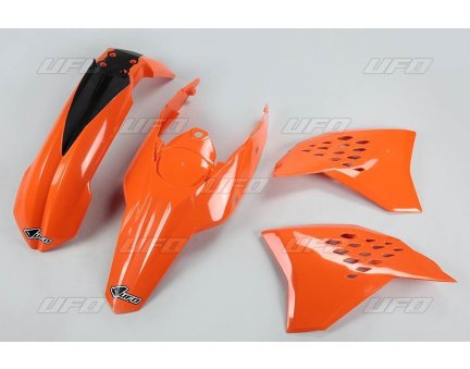 UFO kompletní plasty KTM EXC 09-10, barva oranžová