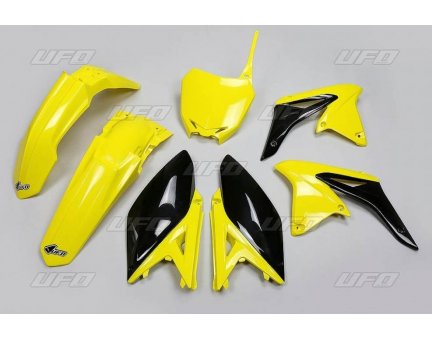 UFO kompletní plasty SUZUKI RMZ 250 14-18, barva OEM (žlutá/černá)