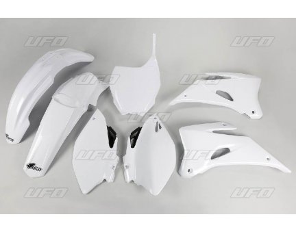 UFO kompletní plasty YAMAHA YZF 250-450 06-09, barva bílá