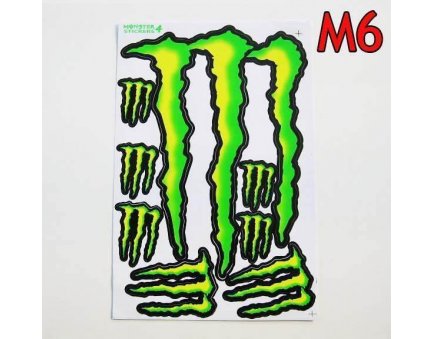 Samolepky Monster M6