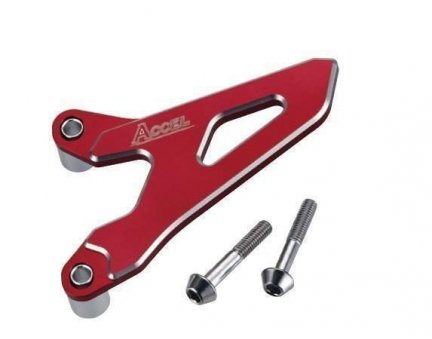 ACCEL kryt předního kolečka (pastorku) HONDA CRF 250R 10-16, CRF 450R 09-16 barva červená