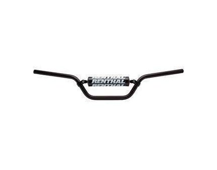 RENTHAL řídítka 7/8 CALA 22mm ATV HANDLEBAR BLACK HONDA TRX 400/450 PADDED, barva černá s hrazdou