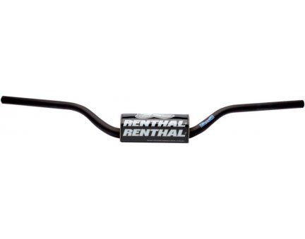 RENTHAL řídítka 1,1/8 CALA 28,6mm MX FATBAR HANDLEBAR BLACK DUNGEY PADDED PADDED, barva černá s protektorem