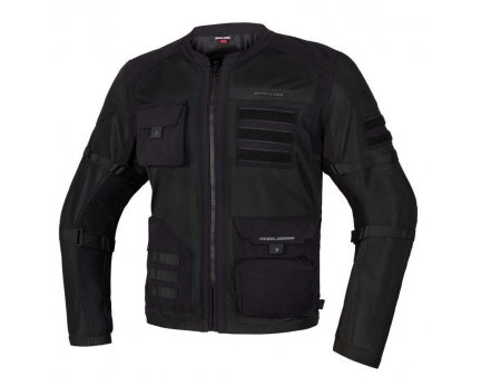 Rebelhorn BRUTALE černá textilní bunda na motorku